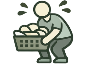 病気やケガの後遺症により日常生活の動作が困難な方